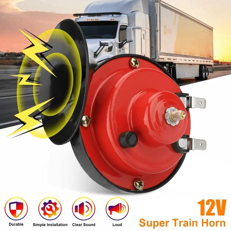 1 stück Neue Art Von Zug Lautsprecher Geeignet Für 12 V Stromversorgung Auto Schiff Motorrad Lautsprecher Auto Lautsprecher Sound Signal