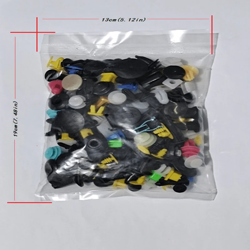50/100/200 Teile/satz Universal Kunststoff Clips Für Auto Kotflügel Stoßstange Tür Auto Innen Loch Futter Panel Retainer Push-Clips