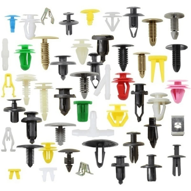 50/100/200 Teile/satz Universal Kunststoff Clips Für Auto Kotflügel Stoßstange Tür Auto Innen Loch Futter Panel Retainer Push-Clips