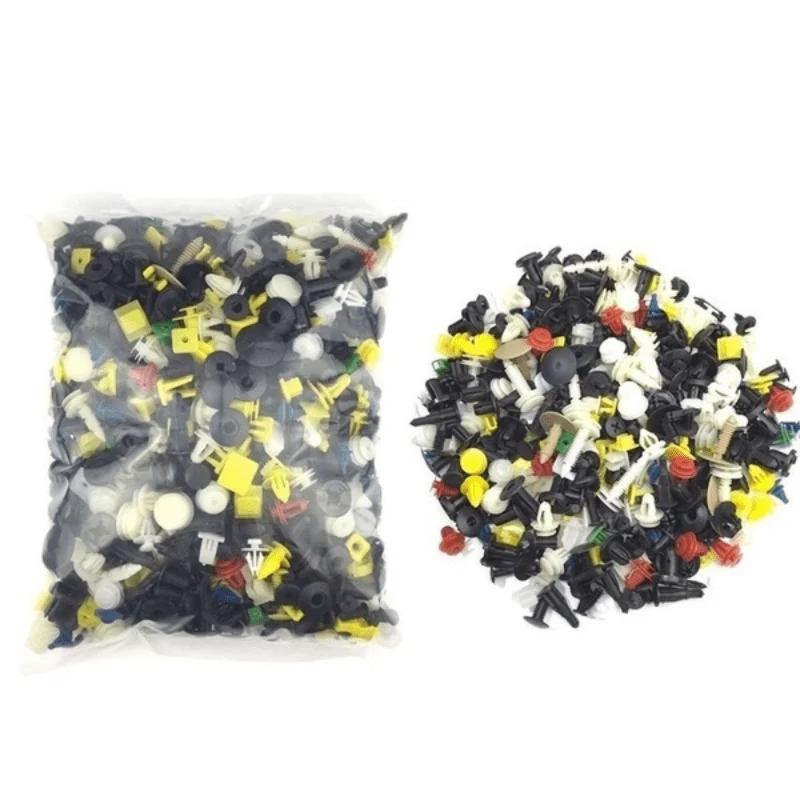 50/100/200 Teile/satz Universal Kunststoff Clips Für Auto Kotflügel Stoßstange Tür Auto Innen Loch Futter Panel Retainer Push-Clips