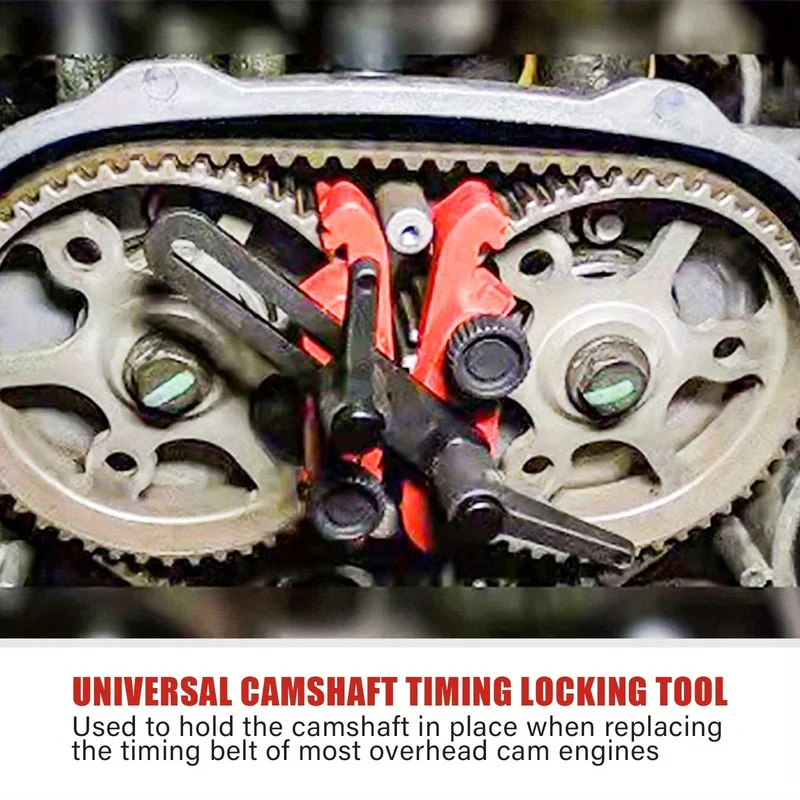 9-teiliges Set Universal-Nockenwellen-Schlosshalter: Langlebiger Auto-Motor-Einstellwerkzeugsatz für maximale Leistung