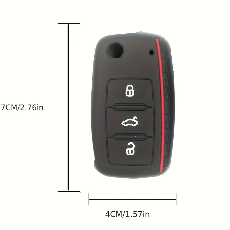Autoschlüsseletui für Volkswagen für VW für Magotan für Golf 4 3 6 5 6 MK6 für Passat B5 B6 B8 B7 für Tiguan für Jetta für Skoda
