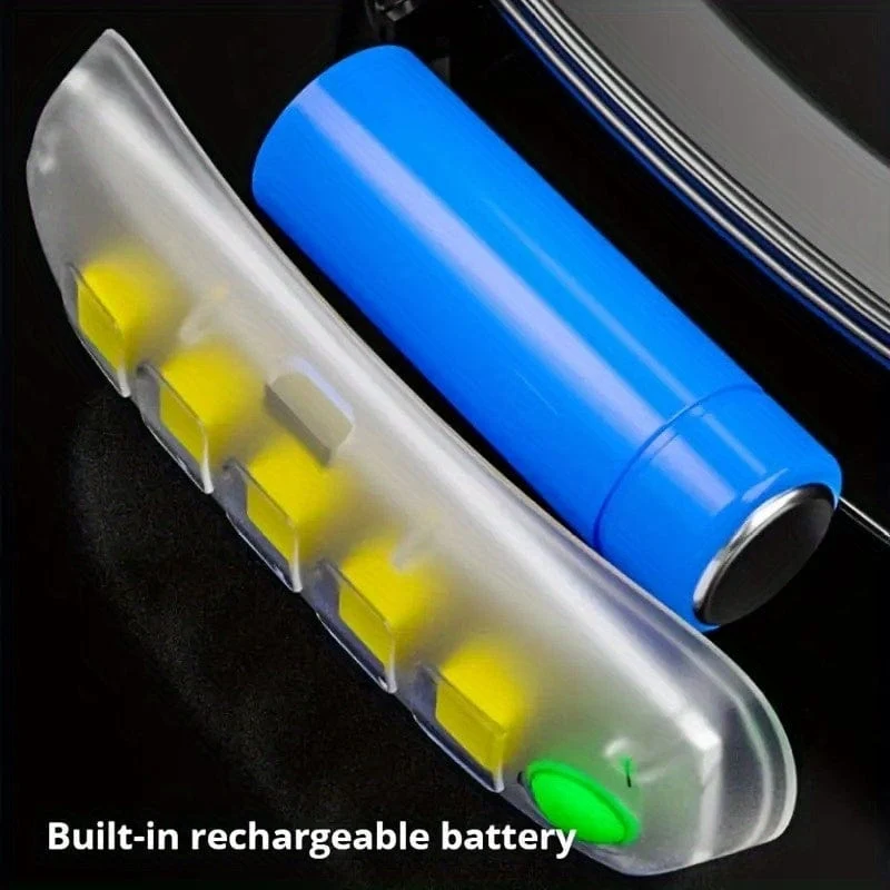 Verbesserte Version wiederaufladbare Mini-Stirnlampe, USB-Außen-Angellichter, wasserdichte Camping-Lampe, Arbeitslicht