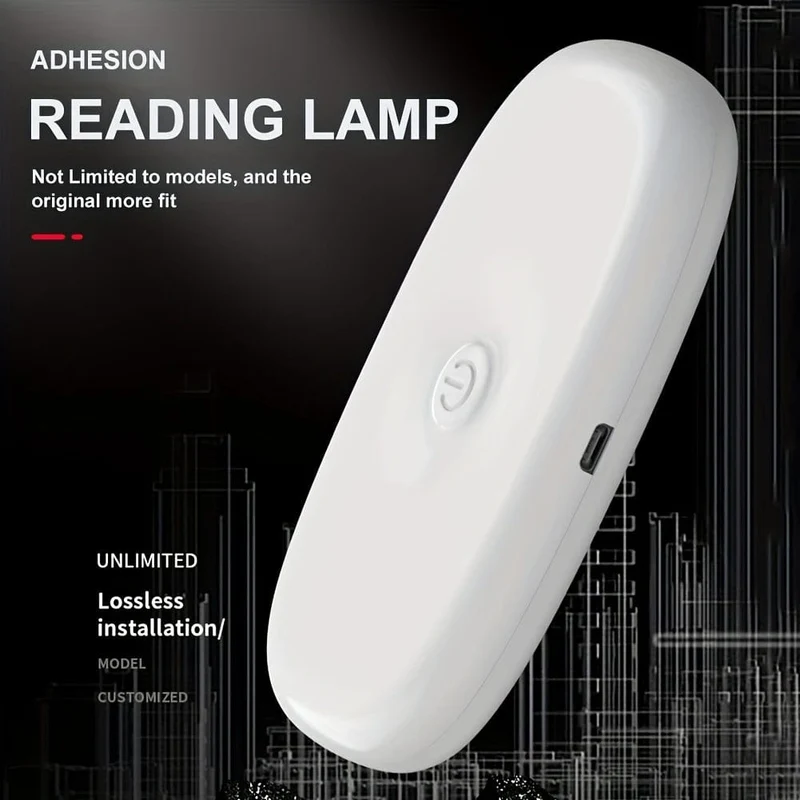 Magnetische Licht Hand Stamm Auto Dach Magneten Decke Lampe Indoor LED Beleuchtung USB Lade Nacht Lese Lampe Auto Innen Lichter