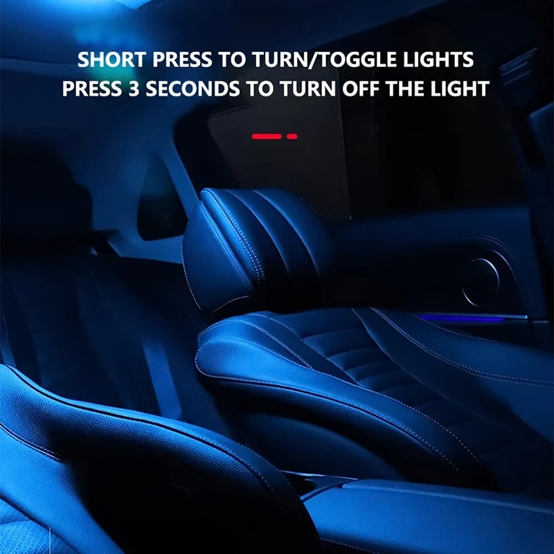Magnetische Licht Hand Stamm Auto Dach Magneten Decke Lampe Indoor LED Beleuchtung USB Lade Nacht Lese Lampe Auto Innen Lichter