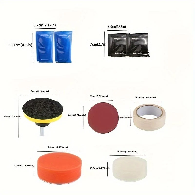 1 Set Auto Scheinwerfer Restaurierung Kit Scheinwerfer Reparatur Reinigung Kit Auto Reparatur Werkzeuge Auto Wartung