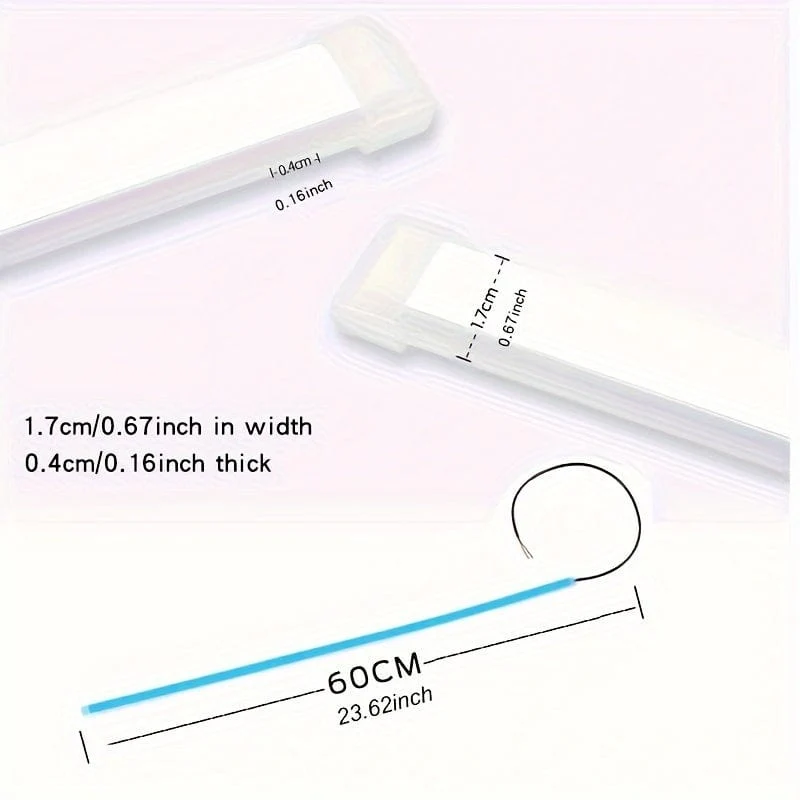 60 cm dekorative LED-Lichtleisten, universelles Flow-Licht, universelle Autolichter für einen stilvollen Start-up-Scan-Look!