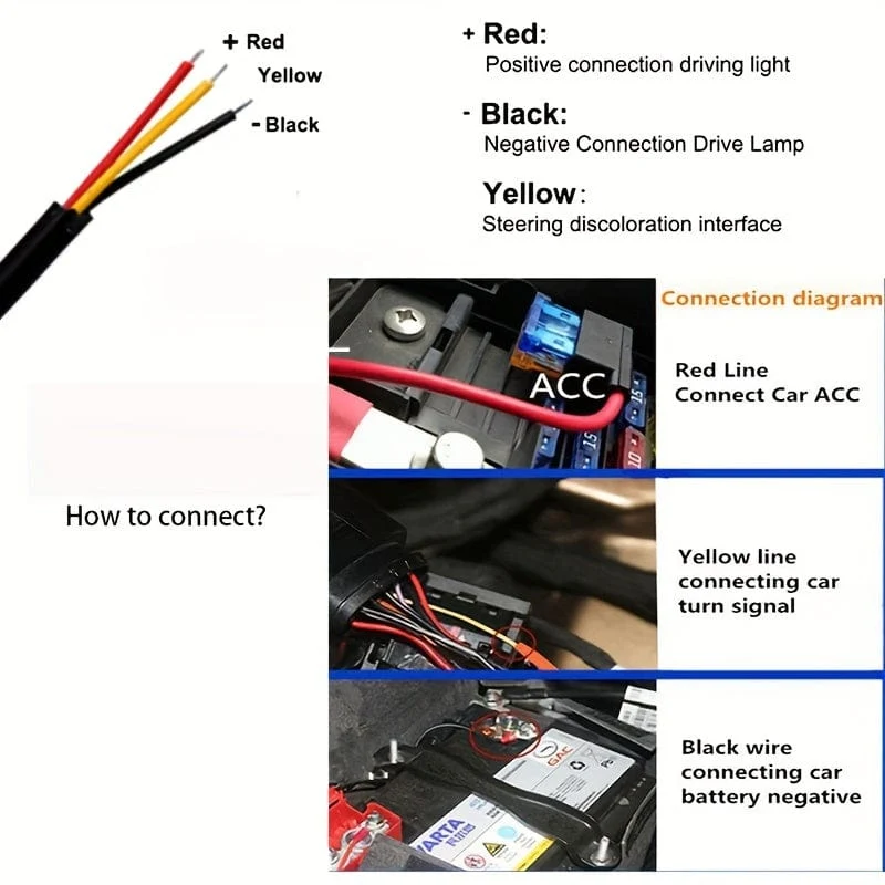 60 cm dekorative LED-Lichtleisten, universelles Flow-Licht, universelle Autolichter für einen stilvollen Start-up-Scan-Look!