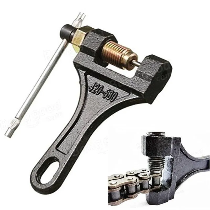 1set Motorrad Kettenbrecher Link Entfernung Splitter Motor Kette Cutter Nieten Werkzeug 420-530
