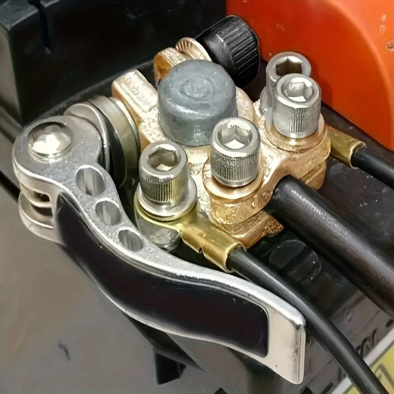 2 Stück positive und negative Autobatterie-Anschlussklemmen, verdickte Autobatterie-Anschlussklemmen