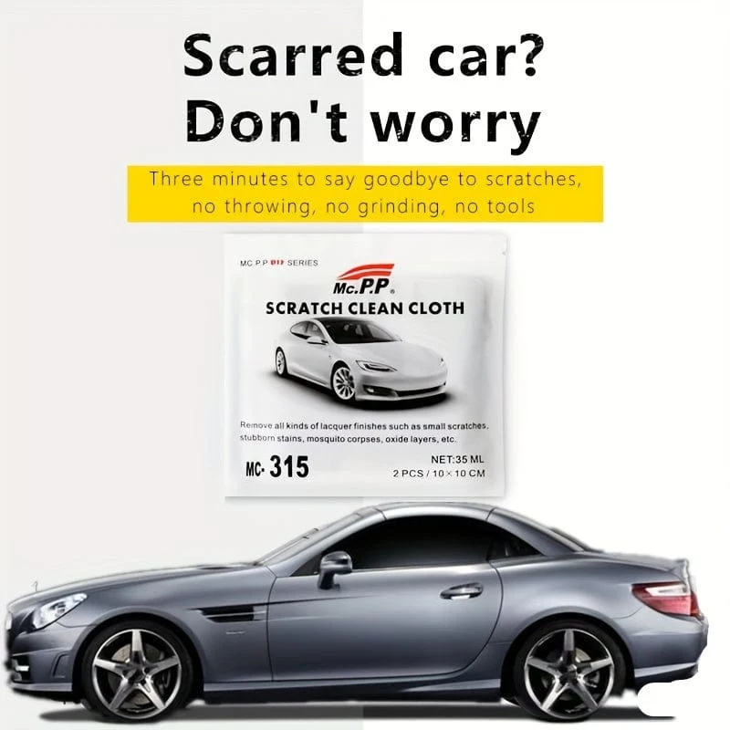 Stellen Sie den Lack Ihres Autos sofort wieder her mit dem Nano Magic Car Scratch Remover Cloth!