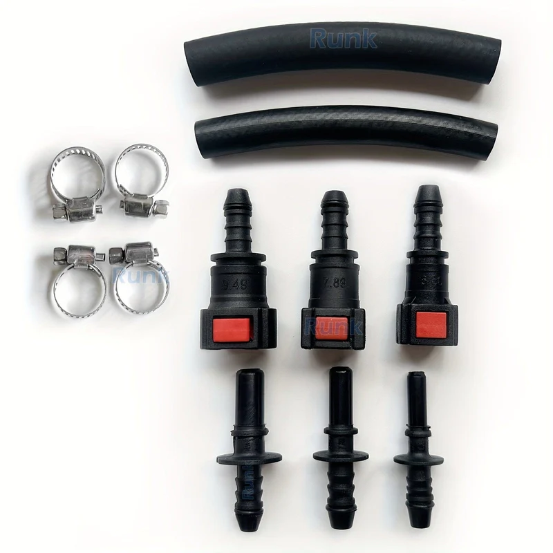 Kraftstoffdruck-Testset – Kraftstoffdruckmessgerät – 0–100 PSI Kraftstoffeinspritzpumpen-Druckprüfer-Messgerät-Set für Auto, Motorrad, LKW