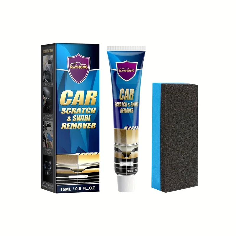 Reparieren Sie Kratzer und Wirbel sofort – 0.5/2/4 oz Auto-Kratzer- und Wirbel-Entferner-Set