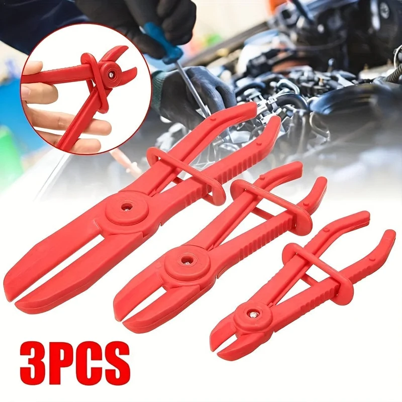 3 teile/satz Nylon Schlauch Clamp Tool Set, brems Fuel Wasser Werkzeuge Schlauch Zange Zangen Werkzeug Clamp Auto Reparatur Freies Linie Hände O9H5
