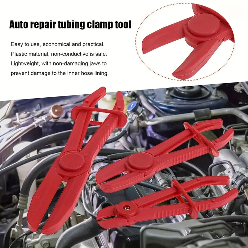 3 teile/satz Nylon Schlauch Clamp Tool Set, brems Fuel Wasser Werkzeuge Schlauch Zange Zangen Werkzeug Clamp Auto Reparatur Freies Linie Hände O9H5