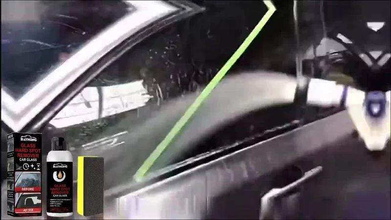 Autoglas-Ölfilm-Entferner, beseitigt starke Flecken, Glaspolier-Entfetter, universelles regenfestes Antibeschlagmittel für Autos