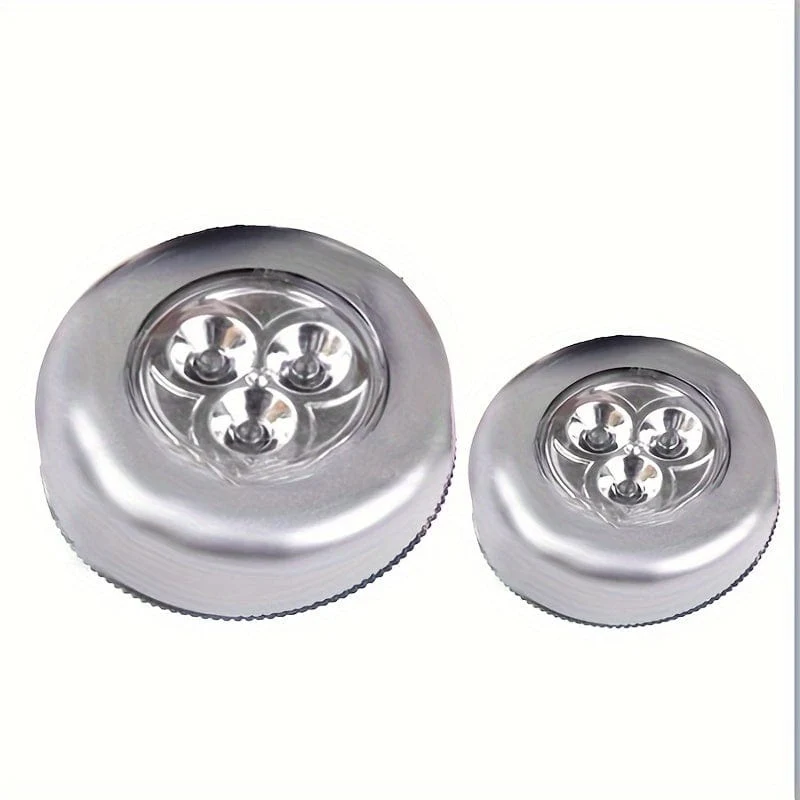 1 Stück Mode-Wandleuchte, Küchenschrank-Schrankbeleuchtung, 3 LED-Sticker-Touch-Lampe (Batterie nicht im Lieferumfang enthalten)