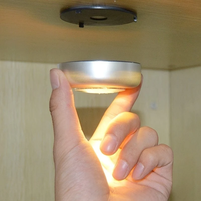 1 Stück Mode-Wandleuchte, Küchenschrank-Schrankbeleuchtung, 3 LED-Sticker-Touch-Lampe (Batterie nicht im Lieferumfang enthalten)