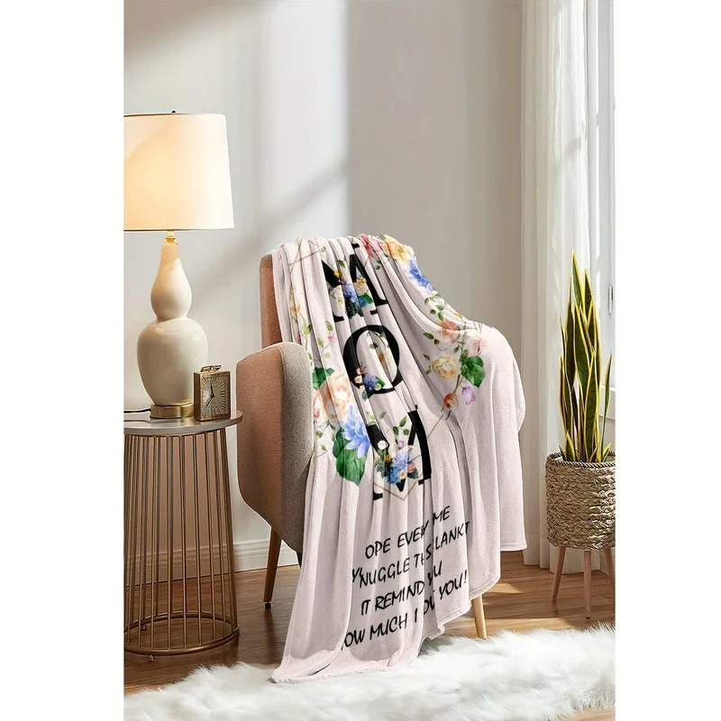 1-teilige Decke „Geschenke für Mama“, Geschenke für Mama von Tochter und Sohn, Geschenke für die beste Mama aller Zeiten, Geburtstagsgeschenke für Mama, Überwurfdecke, „I Love You Mom“-Geschenke, einzigartiges Mama-Geschenk, Geschenke für Mama