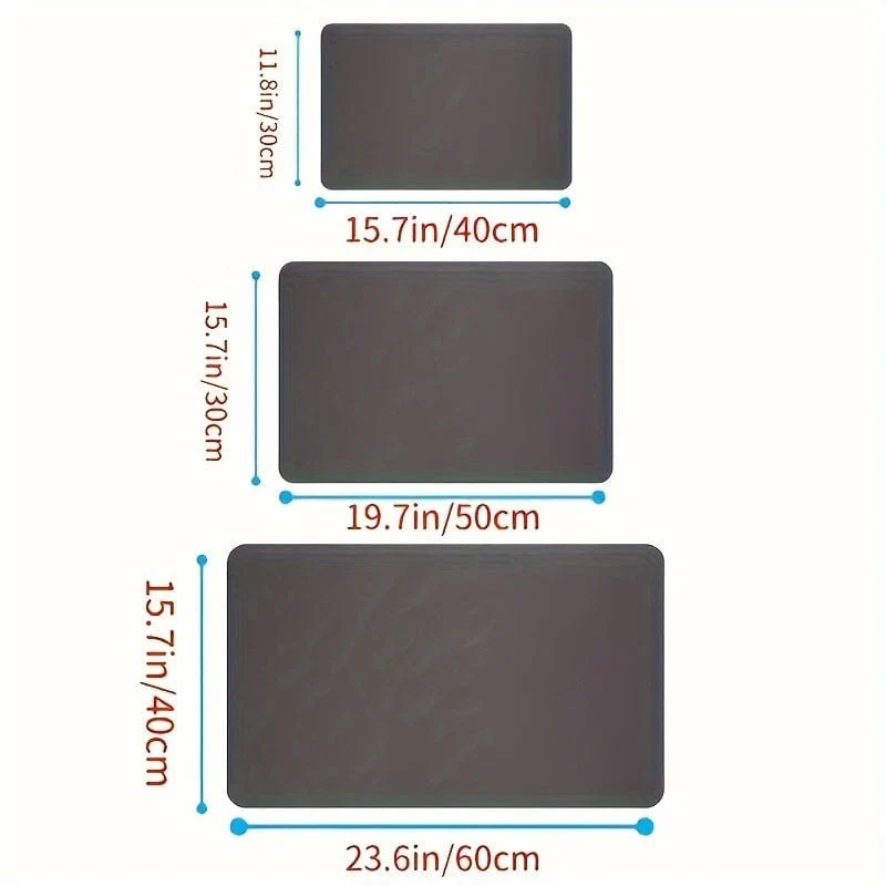 1 Stück, Abtropfunterlage, saugfähige Unterlage für Espressomaschinen-Arbeitsplatten, Abtropfmatte für Waschtisch, saugfähige Matte für weiche Wasserhähne, Tassenmatte für Waschtisch, Küchenzubehör, Badezimmerzubehör