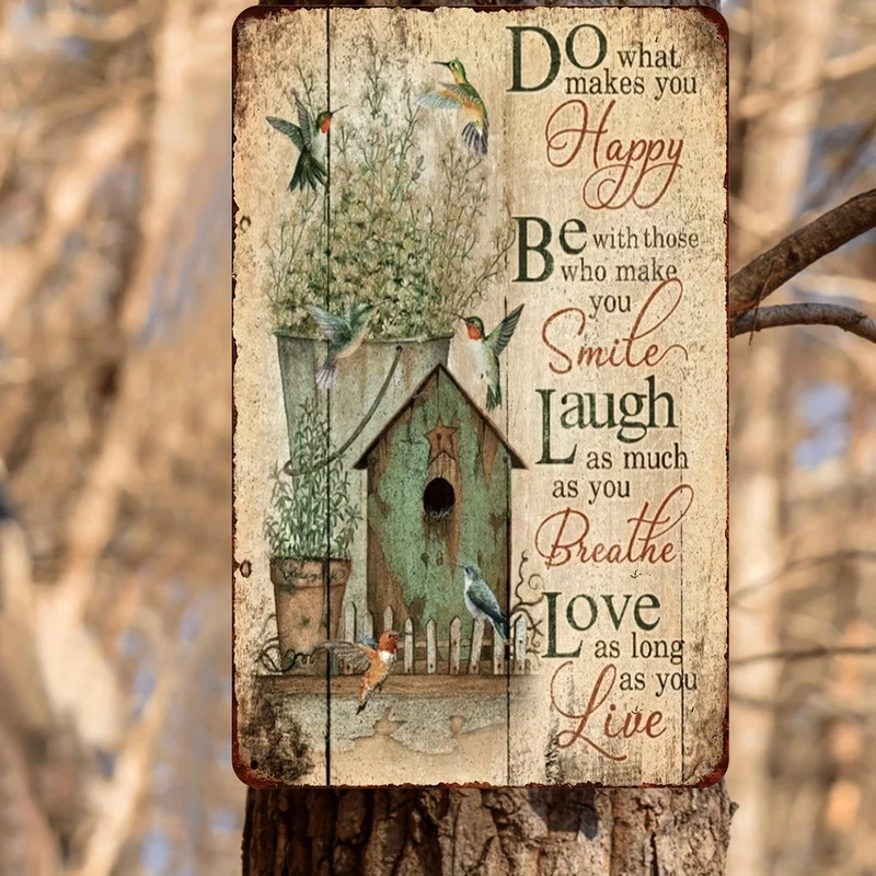 1 Stück, Vintage-Metallblechschild „Gather Here With Grateful Hearts“ (8 x 12 cm), Metallblechschild im Vintage-Stil, Metallblechschild fürs Zimmer, lustige Vintage-Schilder für draußen, Aluminiumschilder für draußen, Schilder für Heimdekoration, Bar-Heimdekoration.