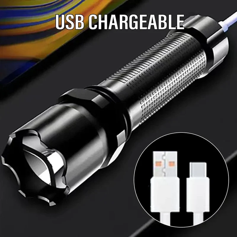 1 Stück LED-UV-Taschenlampe, UV-Taschenlampen, 395 nm Haustier-Urinflecken-Detektorlampe, tragbares Schwarzlicht, USB-betrieben