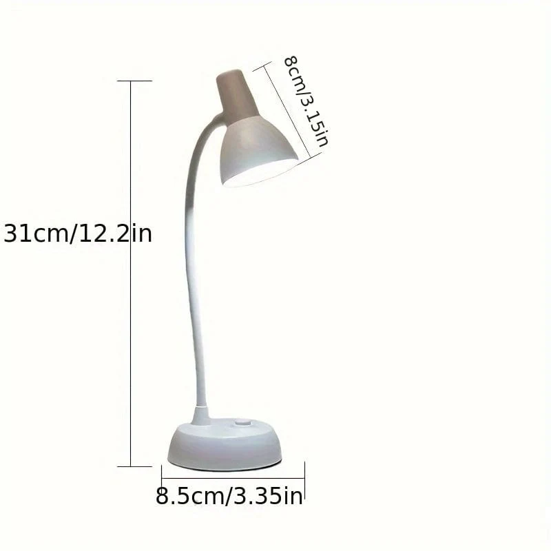 1 Stück neue LED-Augenschutz-Tischleuchte, Arbeitszimmer-Schlafzimmer-Tischlampe, Studentenwohnheim-Nachttischlampe