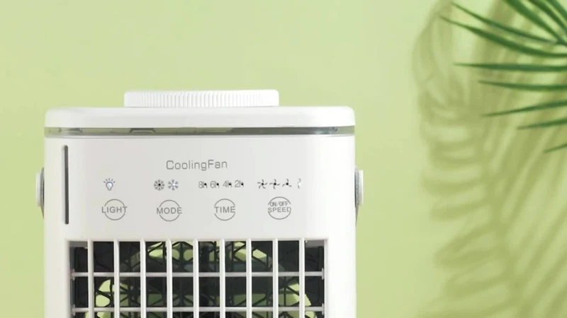 1 Stück tragbare Mini-Klimaanlage mit 4-Gang-Lüfter und Luftbefeuchter – perfekt für den Heim- und Bürogebrauch