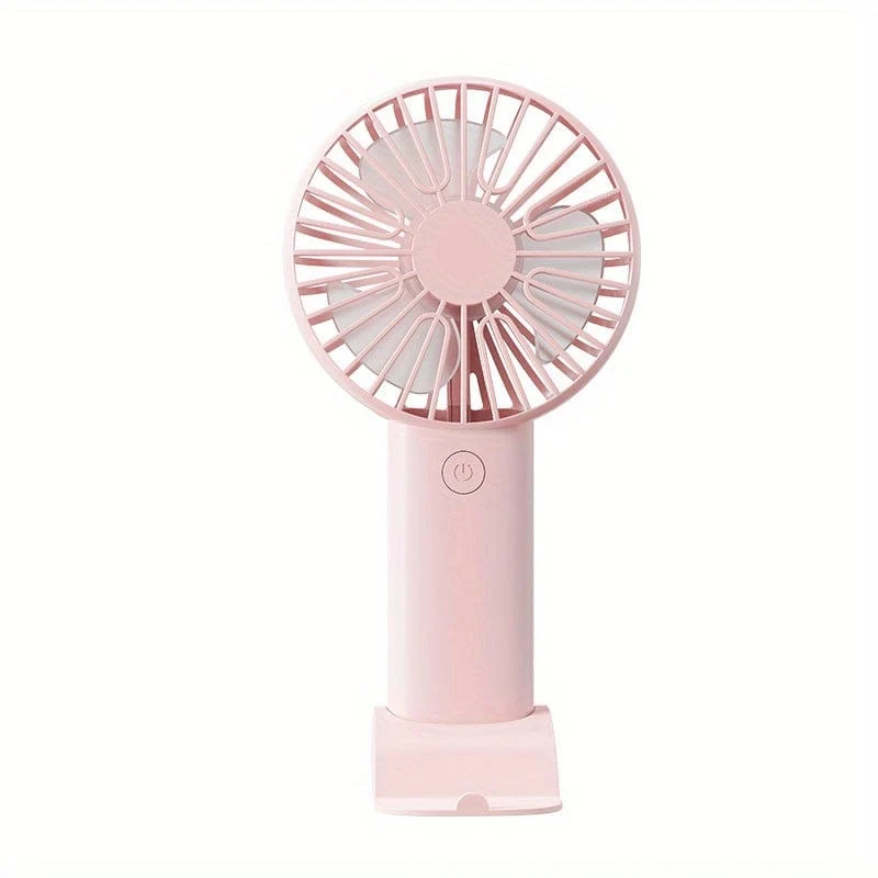 1-teiliger USB-Hand-Mini-Ventilator – tragbarer elektrischer Ventilator für Zuhause, Büro und Reisen – wiederaufladbar, batteriebetrieben – leise und leistungsstarke Kühlung