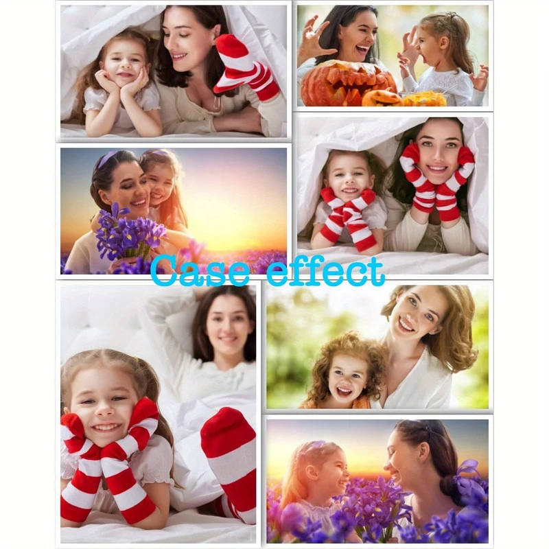 Anpassbares, ungerahmtes Poster, personalisiertes Foto auf Leinwand, ideales Geschenk für Schlafzimmer, Wohnzimmer, Flur, Wandkunst, Winterdekoration, Raumdekoration