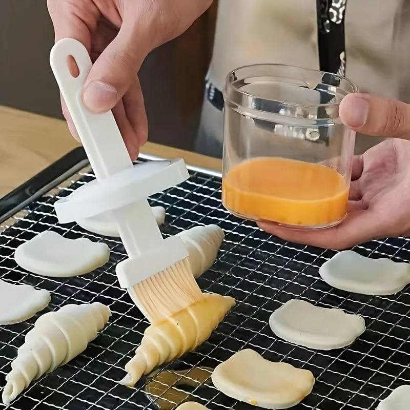 1 stück Ölpinsel Mit Flasche Haushalt Hochtemperaturbeständige Küche Pfannkuchenpinsel Ölpinsel Honigflasche Gewürzflasche Grillpinsel Ölflasche