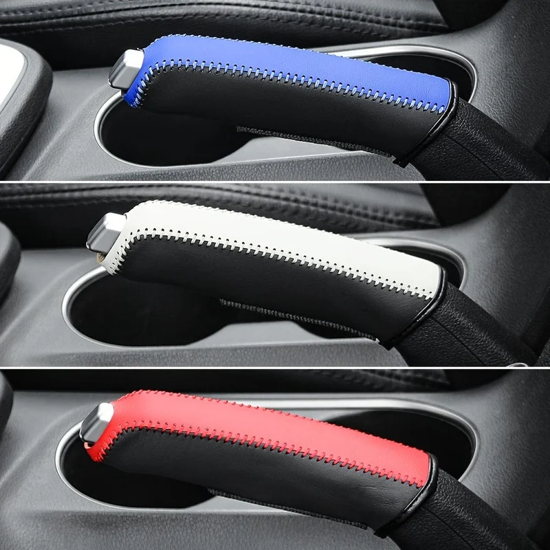 Neues Design, Schutzhülle für Handbremse im Auto, Schutzabdeckung für den Autoinnenraum, Schutzzubehör, Kunstleder