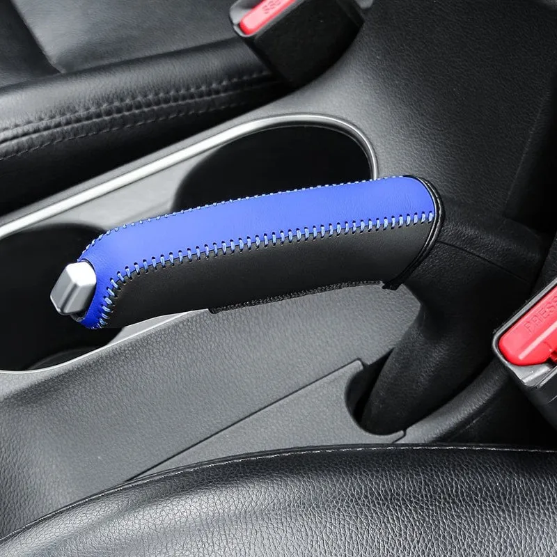 Neues Design, Schutzhülle für Handbremse im Auto, Schutzabdeckung für den Autoinnenraum, Schutzzubehör, Kunstleder