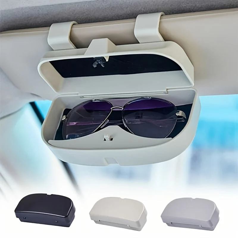 Brillenetui für Sonnenblende im Auto