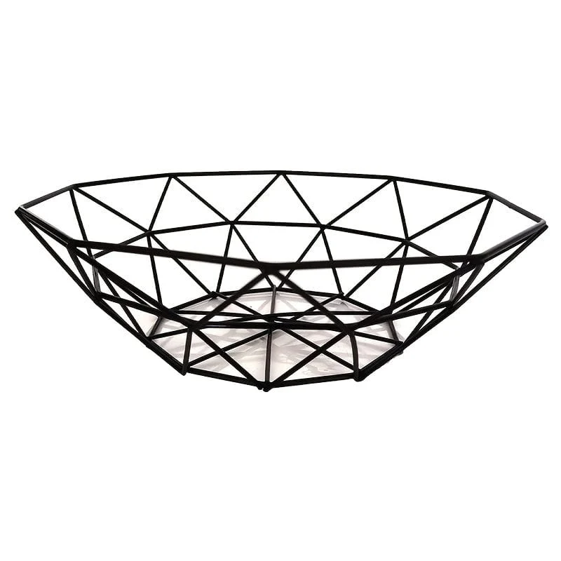 1 Stück Obstständer, Gemüse, Servierschalen, Korbhalter für Küchentheke, Tischdekoration, Arbeitsplatte, Heimdekoration, Metall-Eisendraht, modernes, stilvolles Regal für Bananen, frisches Gemüse, Orange, Buffet, Eier