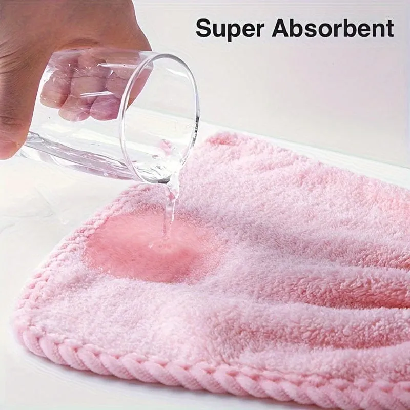 1 Stück Mikrofaser-Handtücher, kleines Schweinchen-Handtuch, Haushalt und saugfähig, Küchentuch, Lazy Rag Handtuch, Badezimmer-Accessoires