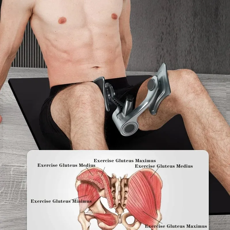 Kegel-Trainingsgerät für Männer, Beckenbodenmuskeltrainer, Stärke, einstellbar, männlich, multifunktionaler Schließmuskeltrainer, Hüfttrainer