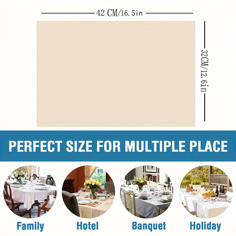1/4/6-teiliges Tischset, Polyester-Tischsets-Set, abstraktes Kuh- und gelbes Sonnenblumen-Design, Tischset im Bauernhaus-Stil, für Familie, Hotel, Bankett, Urlaub, florale Küchendekoration, Heimbedarf