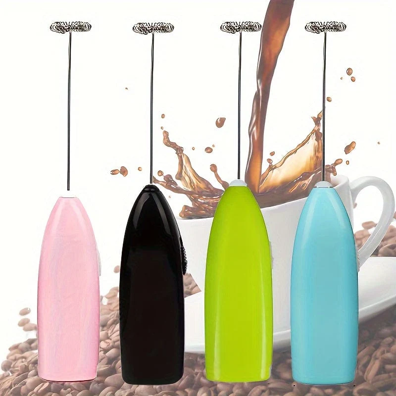 1pc Elektrische Schneebesen Milchaufschäumer Für Kaffee Cappuccino Creamer Rührwerk Küche Zubehör Mini Tragbare Schneebesen Kochen Gadgets