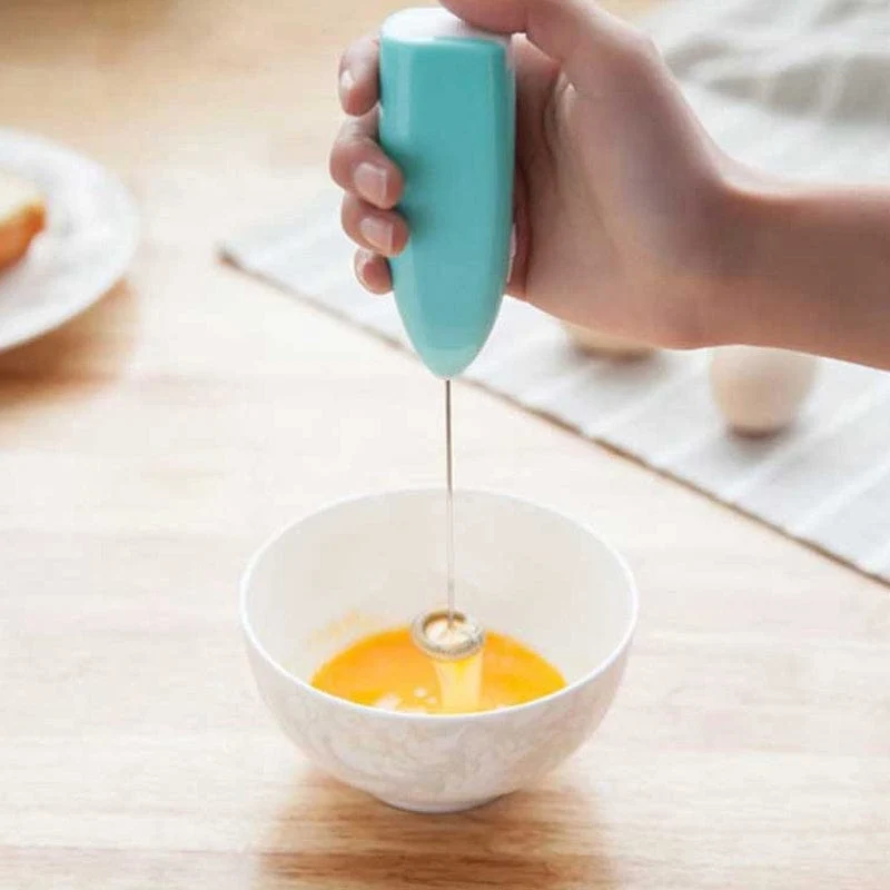 1pc Elektrische Schneebesen Milchaufschäumer Für Kaffee Cappuccino Creamer Rührwerk Küche Zubehör Mini Tragbare Schneebesen Kochen Gadgets
