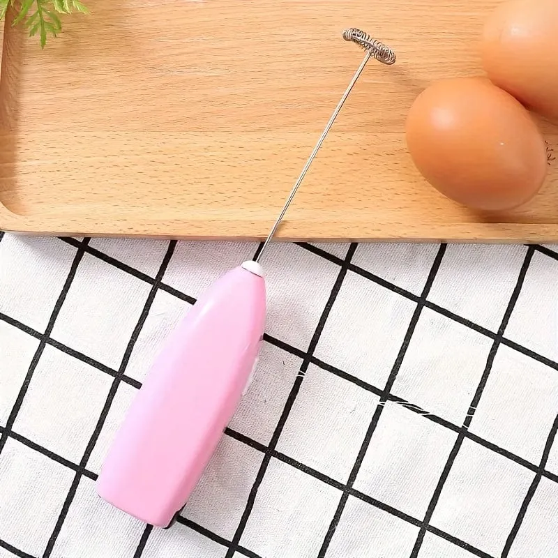 1pc Elektrische Schneebesen Milchaufschäumer Für Kaffee Cappuccino Creamer Rührwerk Küche Zubehör Mini Tragbare Schneebesen Kochen Gadgets