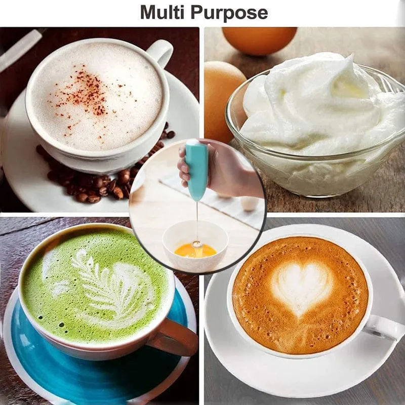 1pc Elektrische Schneebesen Milchaufschäumer Für Kaffee Cappuccino Creamer Rührwerk Küche Zubehör Mini Tragbare Schneebesen Kochen Gadgets