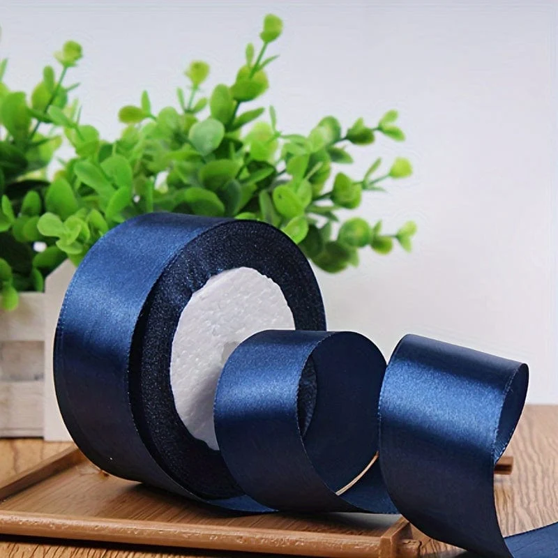 40 mm Seidensatinband zum Basteln, Handarbeit, DIY, Geschenkpapier, Party, Hochzeit, dekorative Blumensträuße, Kuchendekor-Material, kurz, auffällig