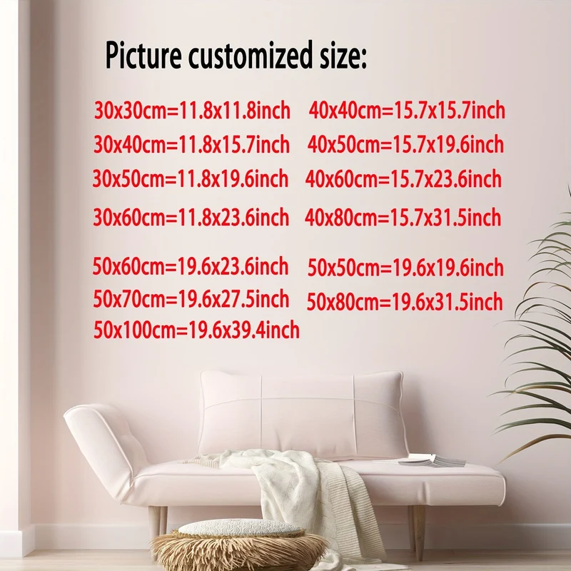 1 Stück anpassbares ungerahmtes Leinwandposter, personalisiertes individuelles Foto-Leinwandposter, teilen Sie Ihre schönsten Erinnerungen und wertvollsten Momente, perfektes Geschenk für Freunde und Familie, Wandkunst, Heimdekoration