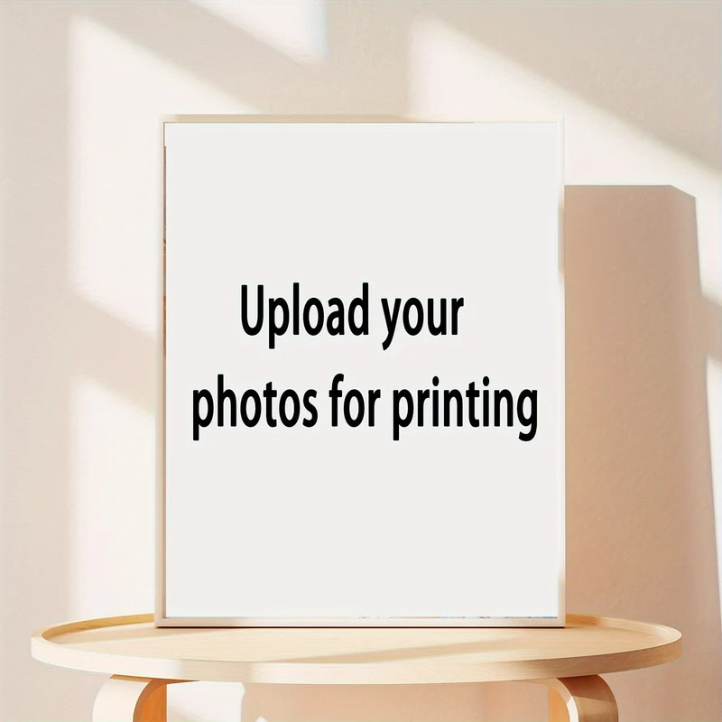 1 Stück anpassbares ungerahmtes Leinwandposter, personalisiertes individuelles Foto-Leinwandposter, teilen Sie Ihre schönsten Erinnerungen und wertvollsten Momente, perfektes Geschenk für Freunde und Familie, Wandkunst, Heimdekoration
