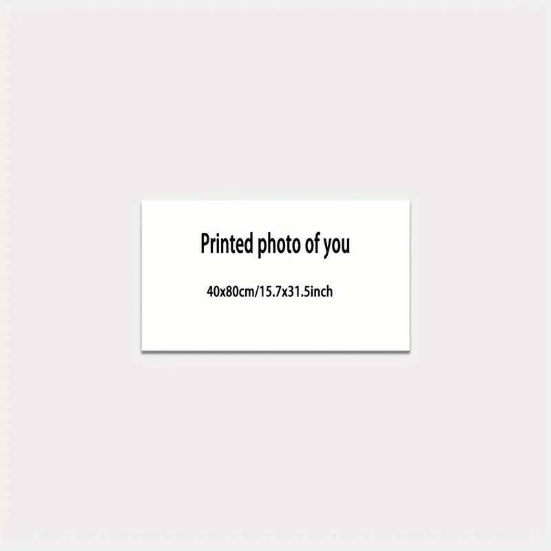 1 Stück anpassbares ungerahmtes Leinwandposter, personalisiertes individuelles Foto-Leinwandposter, teilen Sie Ihre schönsten Erinnerungen und wertvollsten Momente, perfektes Geschenk für Freunde und Familie, Wandkunst, Heimdekoration