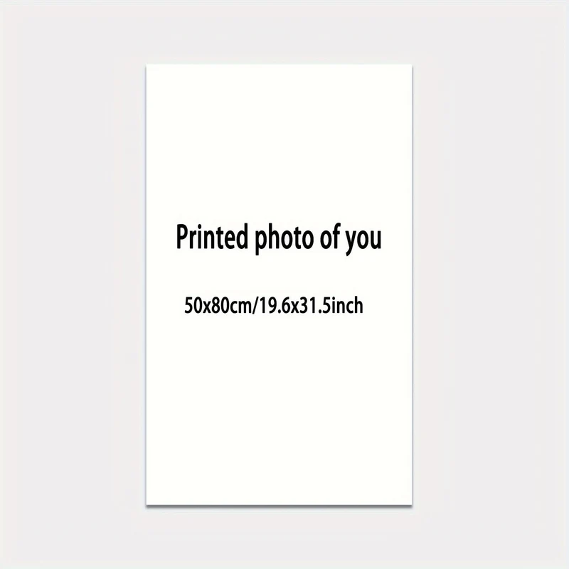 1 Stück anpassbares ungerahmtes Leinwandposter, personalisiertes individuelles Foto-Leinwandposter, teilen Sie Ihre schönsten Erinnerungen und wertvollsten Momente, perfektes Geschenk für Freunde und Familie, Wandkunst, Heimdekoration