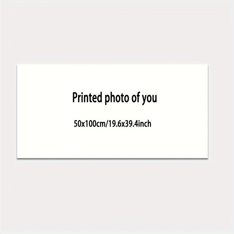 1 Stück anpassbares ungerahmtes Leinwandposter, personalisiertes individuelles Foto-Leinwandposter, teilen Sie Ihre schönsten Erinnerungen und wertvollsten Momente, perfektes Geschenk für Freunde und Familie, Wandkunst, Heimdekoration