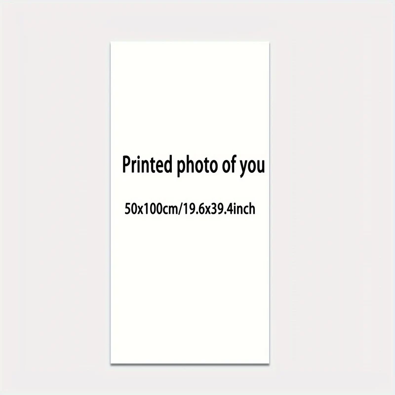 1 Stück anpassbares ungerahmtes Leinwandposter, personalisiertes individuelles Foto-Leinwandposter, teilen Sie Ihre schönsten Erinnerungen und wertvollsten Momente, perfektes Geschenk für Freunde und Familie, Wandkunst, Heimdekoration