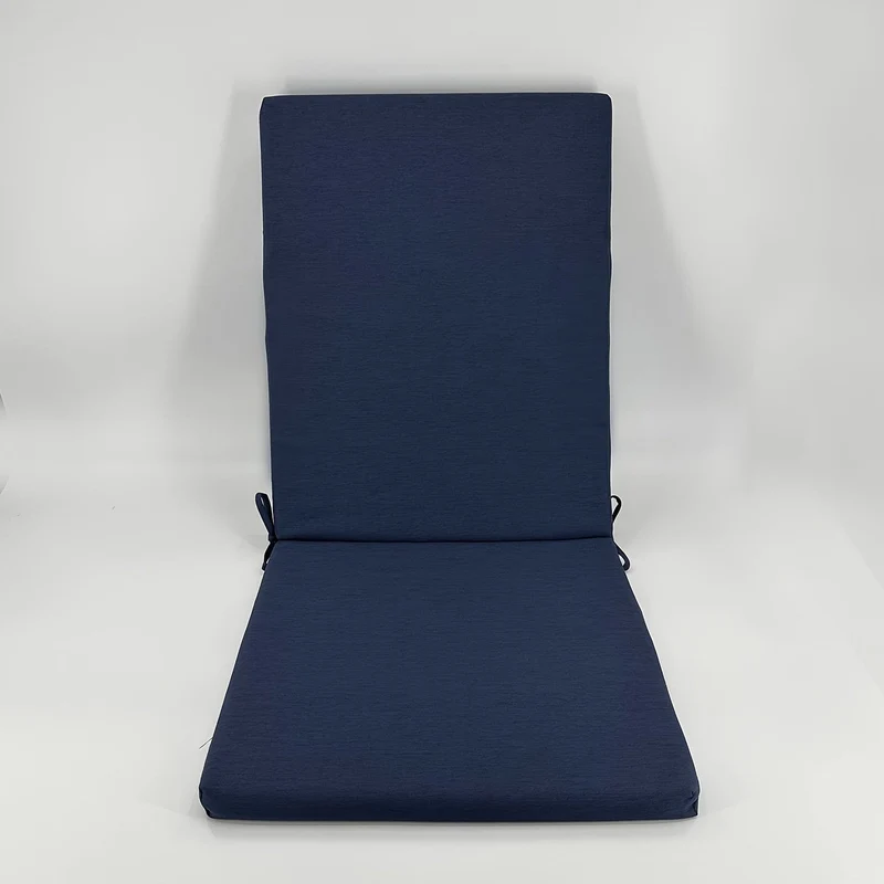 Kissen mit hoher Rückenlehne für Schaukelstühle im Freien, saisonaler Ersatz mit elastischem Rücken, zufällige Geometriemuster, Heimdekoration, Stuhlkissen